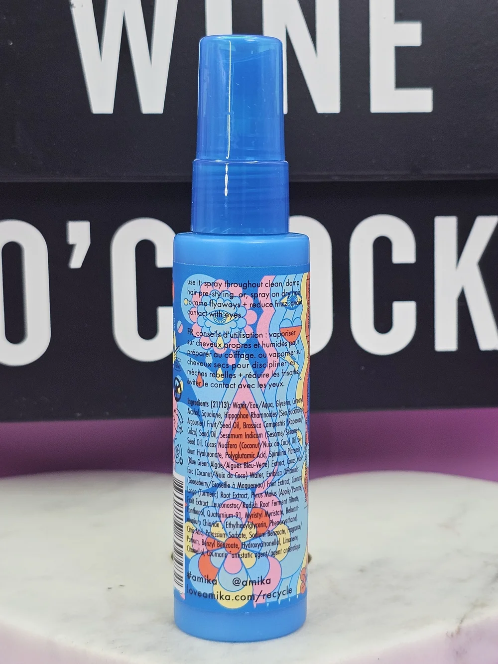 amika Hydro Rush Intense Moisture Leave-In Conditioner - Blue